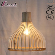 Fashion Simple and Wood Hollow Pendant Lighting with Bar